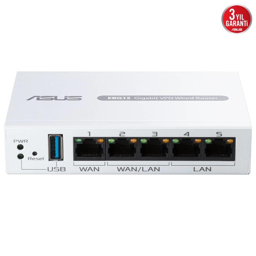 ASUS EBG15 AiMesh AiProtection Pro Gigabit VPN ExpertWiFi Kablolu Router