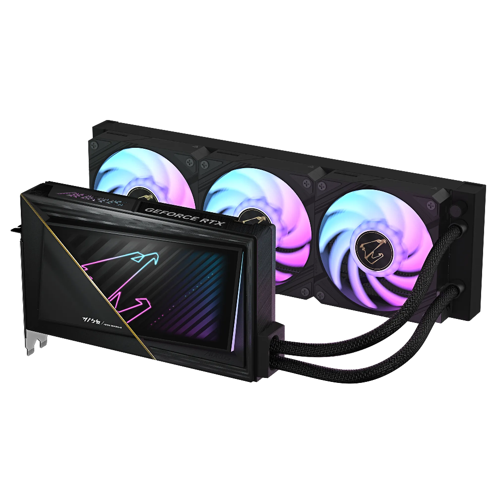 GIGABYTE AORUS GeForce RTX 5090 XTREME WATERFORCE 32G GDDR7 DLSS 4 512 Bit Ekran Kartı