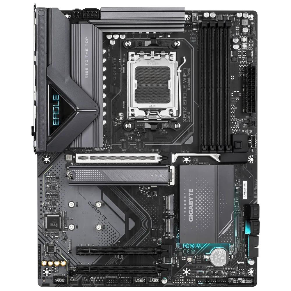 GIGABYTE X870 EAGLE WIFI7 8200MHz(OC) DDR5 Soket AM5 M.2 HDMI ATX Anakart