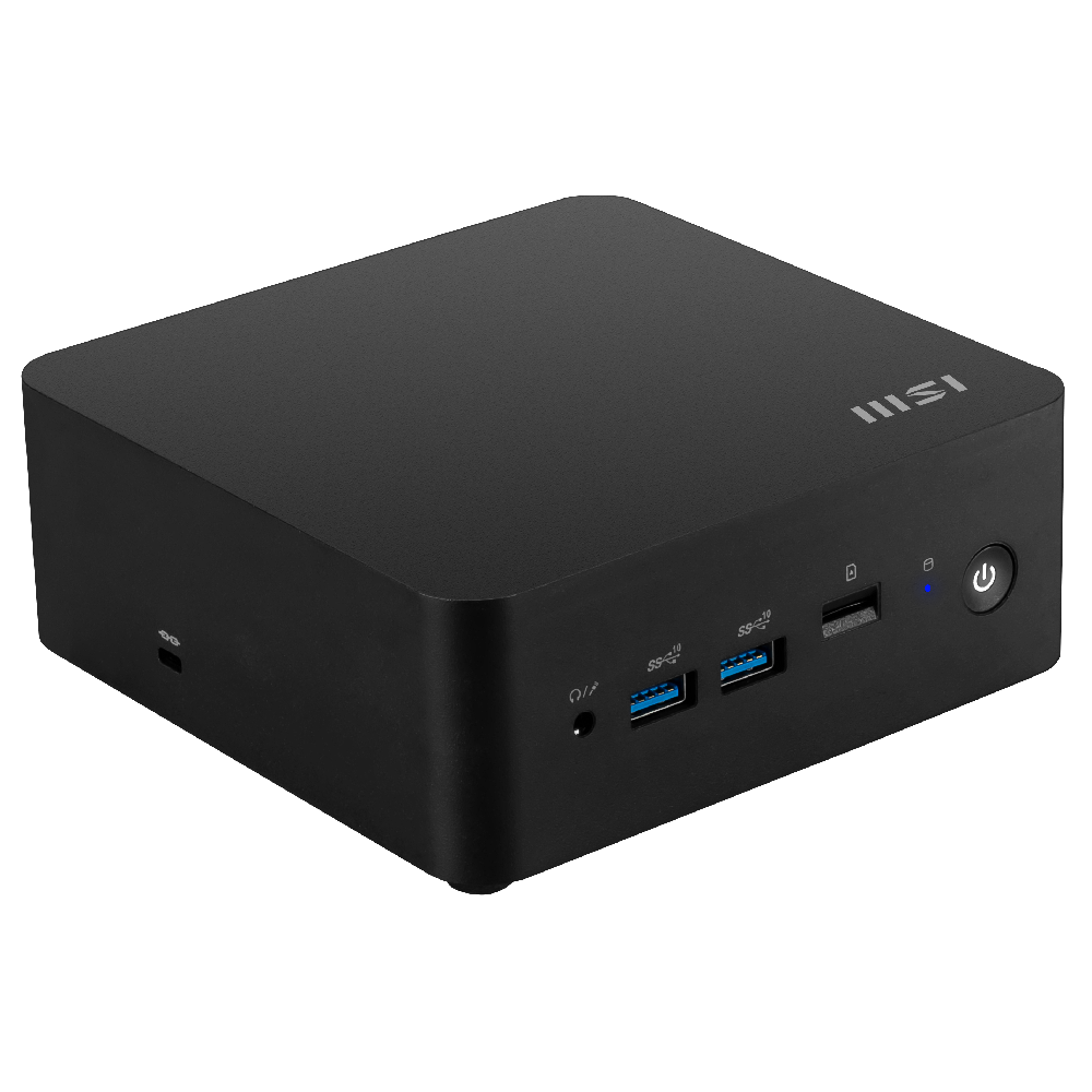 MSI CUBI NUC 1M-003EU Core 3 100U 8GB DDR5 512GB SSD Thunderbolt 4 W11P Mini PC