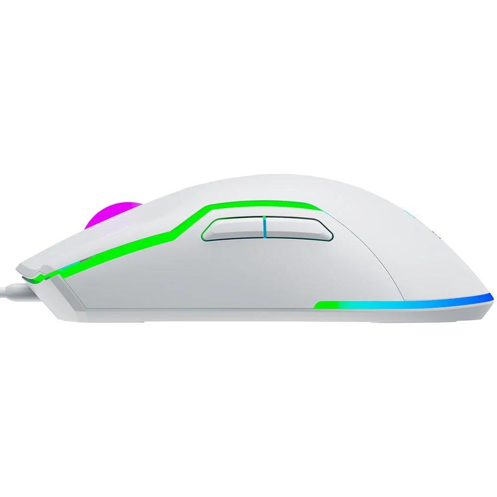GameBooster M18 Inferno RGB 10.000 DPI Beyaz Kablosuz Gaming Mouse