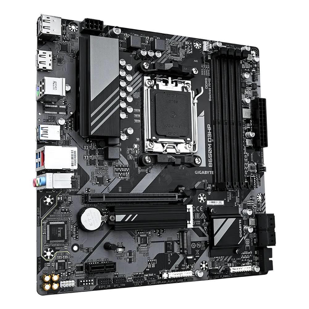 GIGABYTE B650M D3HP 8000MHz(OC) DDR5 Soket AM5 M.2 HDMI DP mATX Anakart