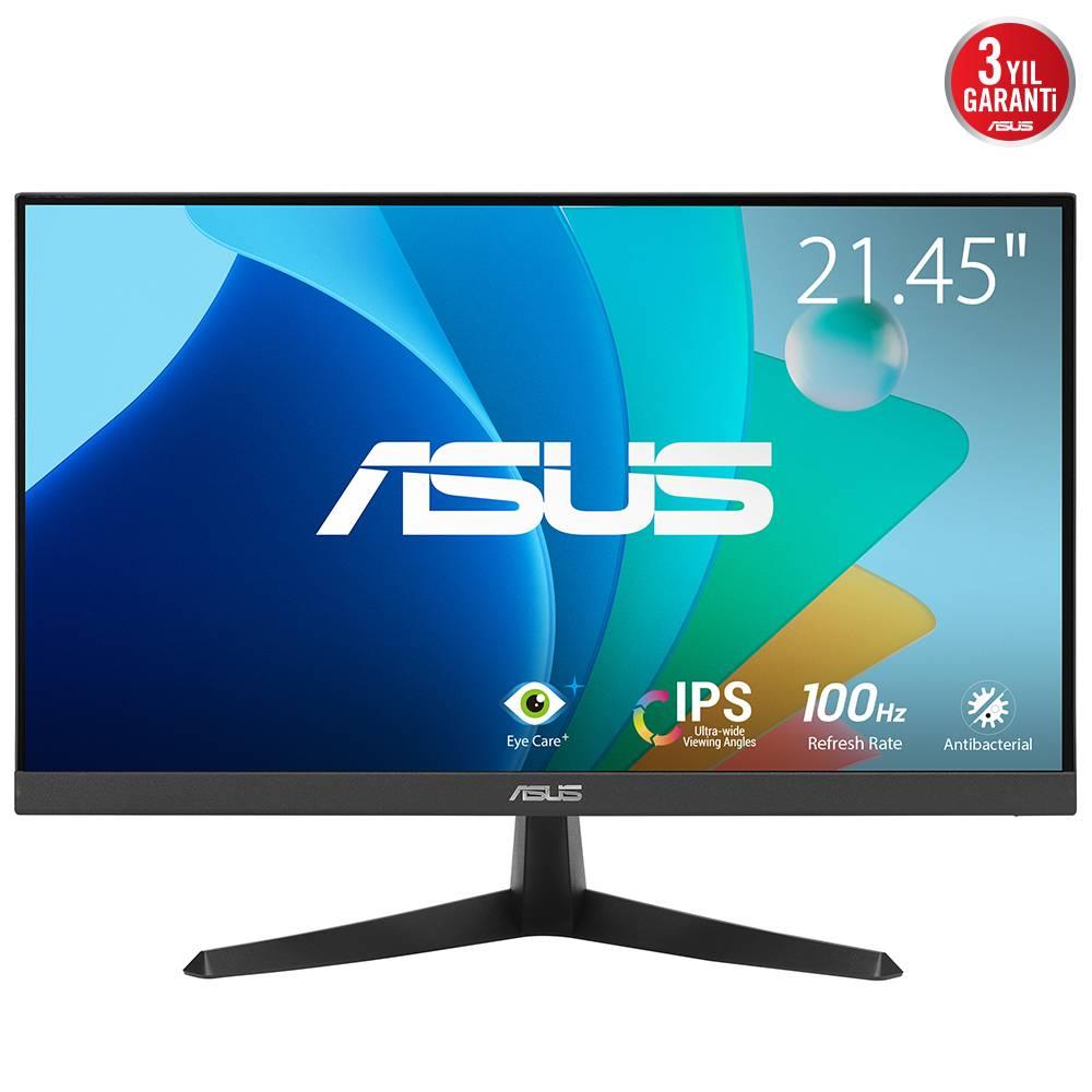 ASUS VY229HF 22" 100Hz 1ms HDMI VGA EyeCare FHD IPS Gaming Monitör