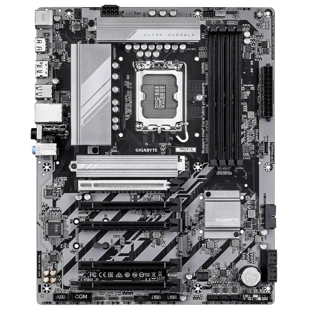 GIGABYTE B860 DS3H WIFI6E 9066MHz OC DDR5 Soket 1851 M.2 HDMI DP ATX Anakart
