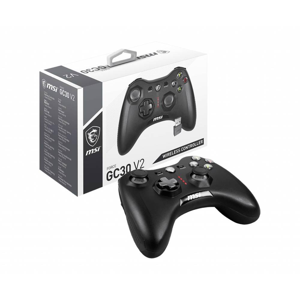 MSI GG Force GC30 V2 Kablosuz Siyah Gamepad