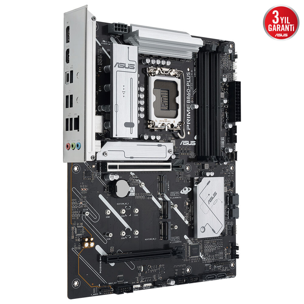 メリディアンさま ASUS Prime B860-PLUS-CSM 8666MHz (OC) DDR5 Soket LGA1851 M.2 HDMI