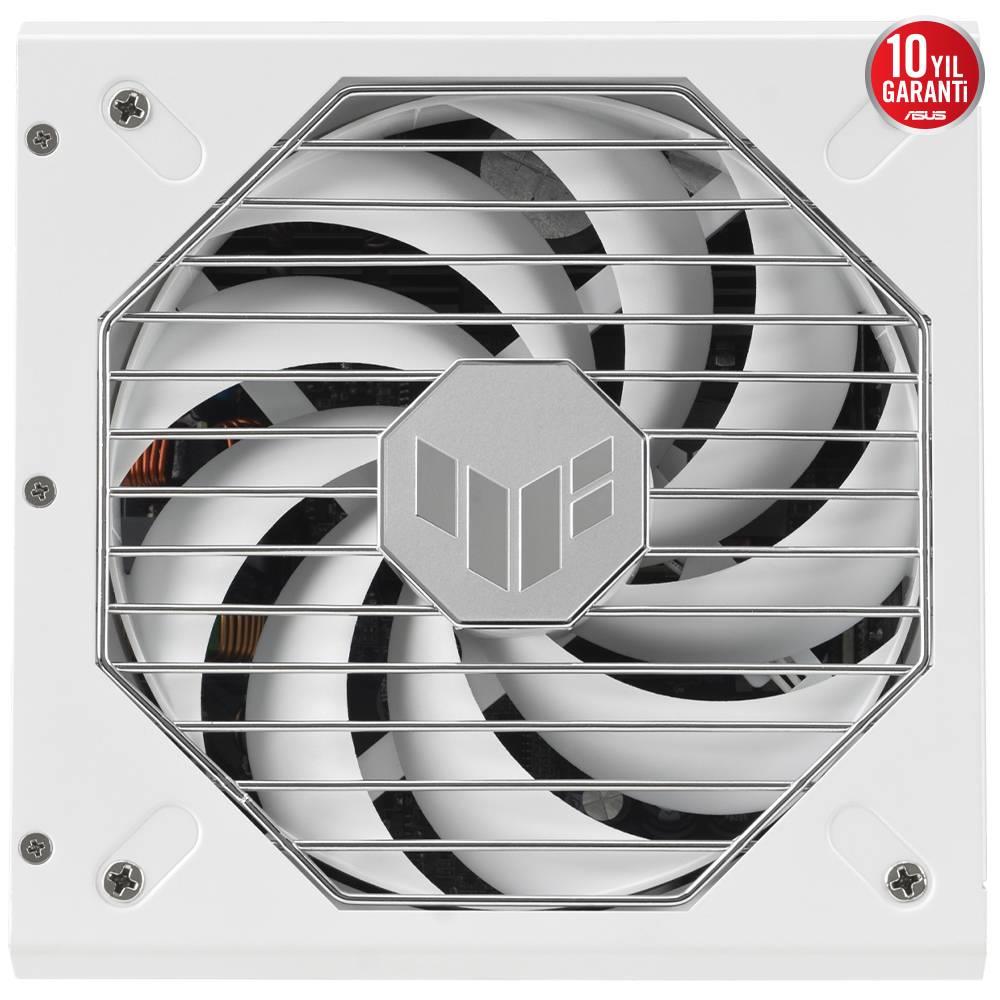 ASUS TUF GAMING 1000G 1000W 80+ Gold ATX 3.1 135mm Fanlı Beyaz PSU
