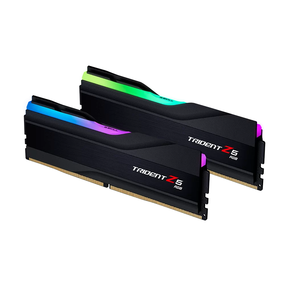 Trident Z5 RGB シリーズ DDR5-6400MHz 32GB GSKILL 32GB (2x16GB) Trident Z5 RGB DDR5 6400Mhz CL30 XMP Dual Kit