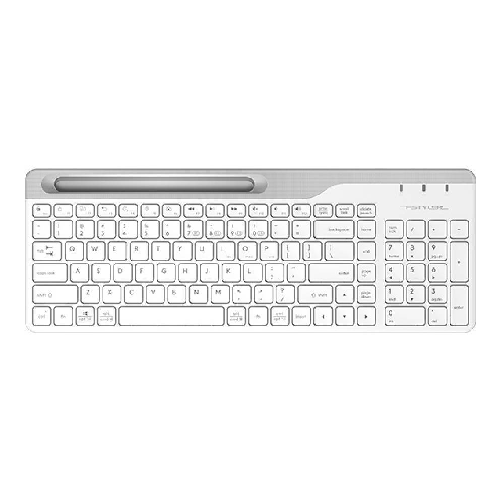 A4 Tech Fsytler FBK25 Beyaz Bluetooth / Nano Türkçe Q Kablosuz Klavye