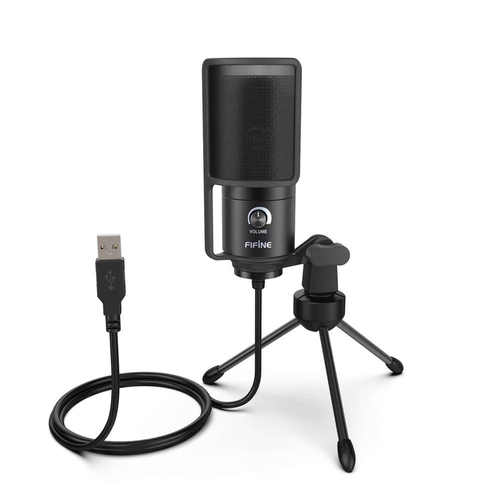 Fifine K669 Pro USB Condenser Youtuber Yayıncı Mikrofonu