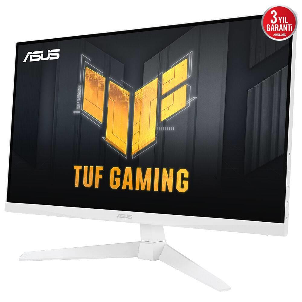 ASUS TUF Gaming VG249Q3A-W 23.8" 180Hz 1ms HDMI DP AdaptiveSync FHD IPS Beyaz Gaming Monitör