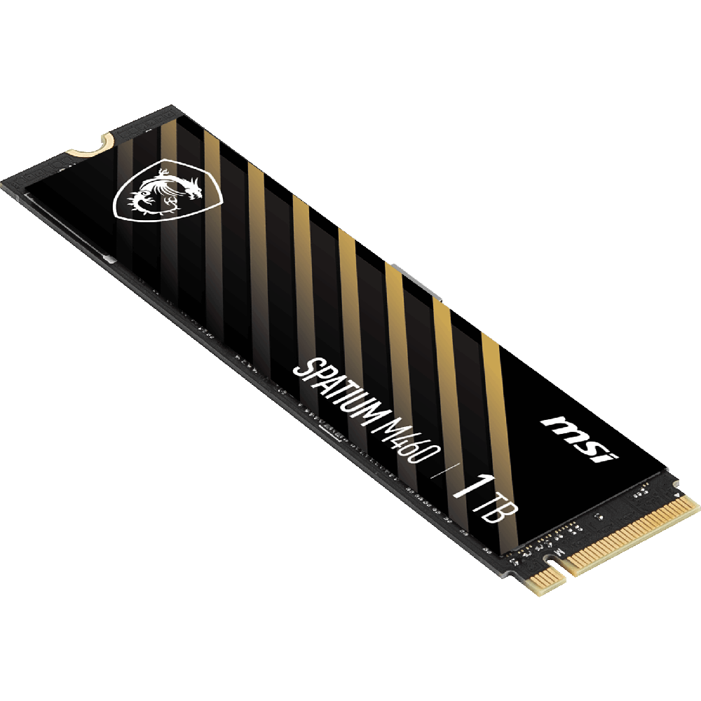 MSI 1TB SPATIUM M460 Gen4 M.2 2280 SSD 5000MB Okuma / 4500MB Yazma