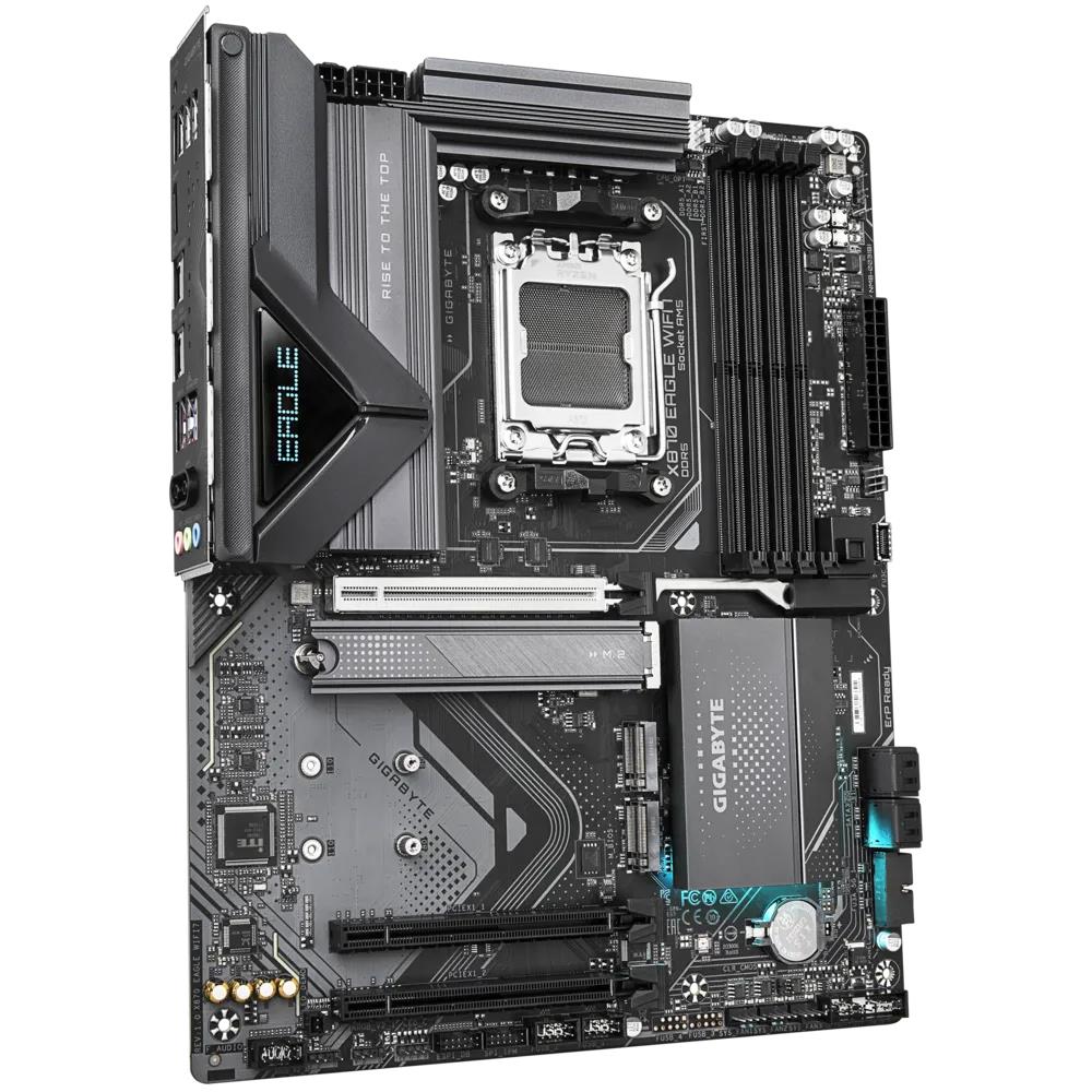 GIGABYTE X870 EAGLE WIFI7 8200MHz(OC) DDR5 Soket AM5 M.2 HDMI ATX Anakart