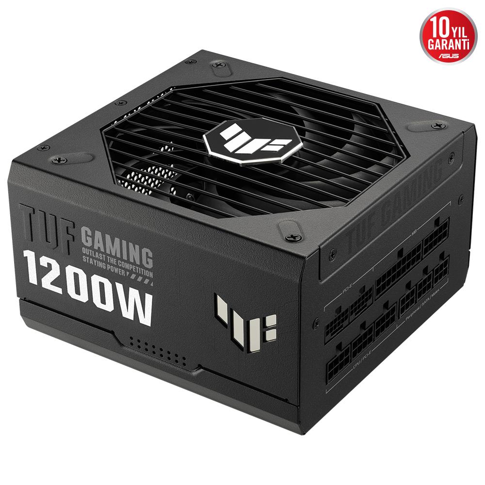 ASUS TUF GAMING 1200G 1200W 80+ Gold ATX 3.1 120mm Fanlı PSU