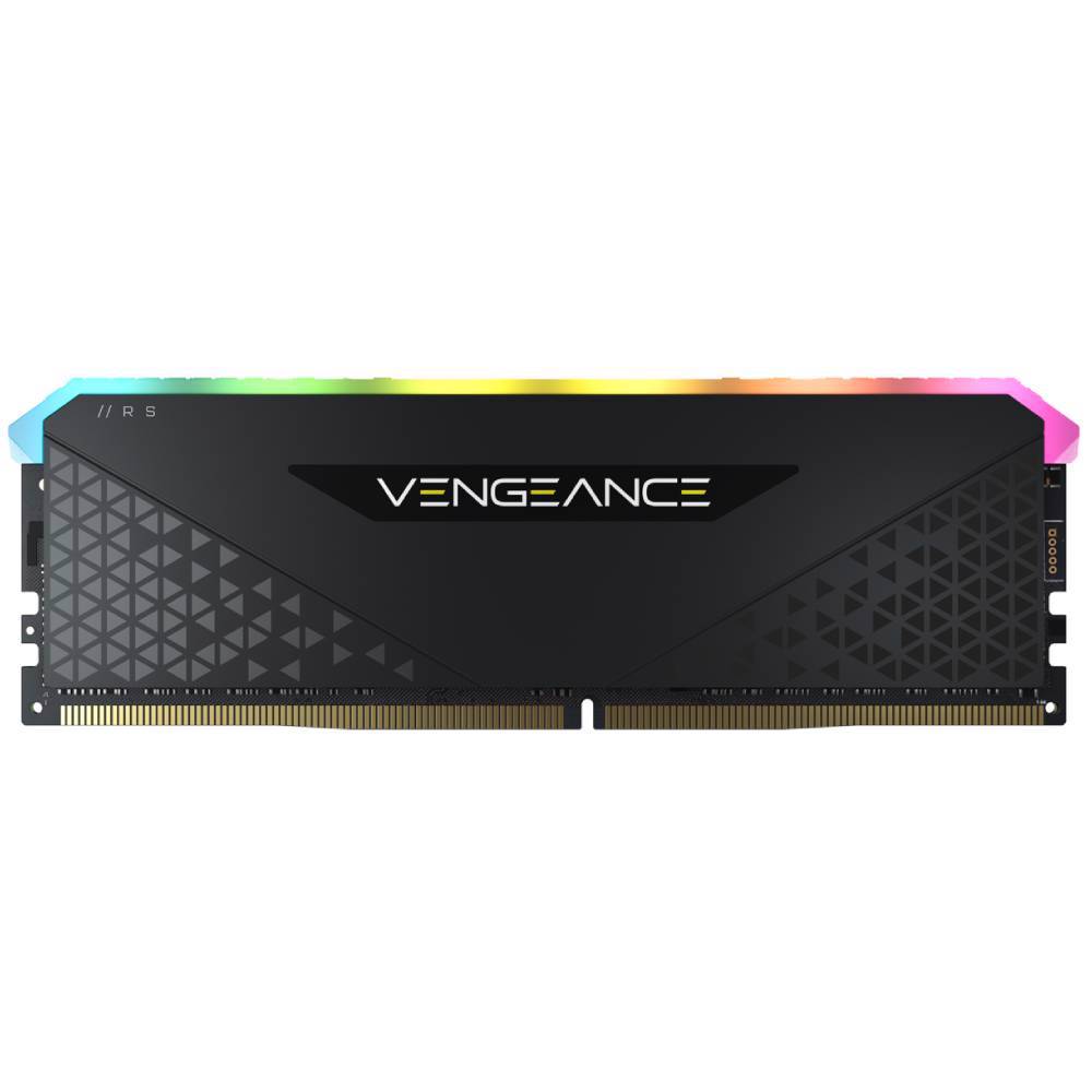 CORSAIR 16GB Vengeance RGB RS Siyah 3200MHz C16 DDR4 XMP Single Kit Ram