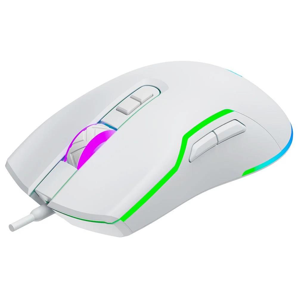 GameBooster M18 Inferno RGB 10.000 DPI Beyaz Kablosuz Gaming Mouse