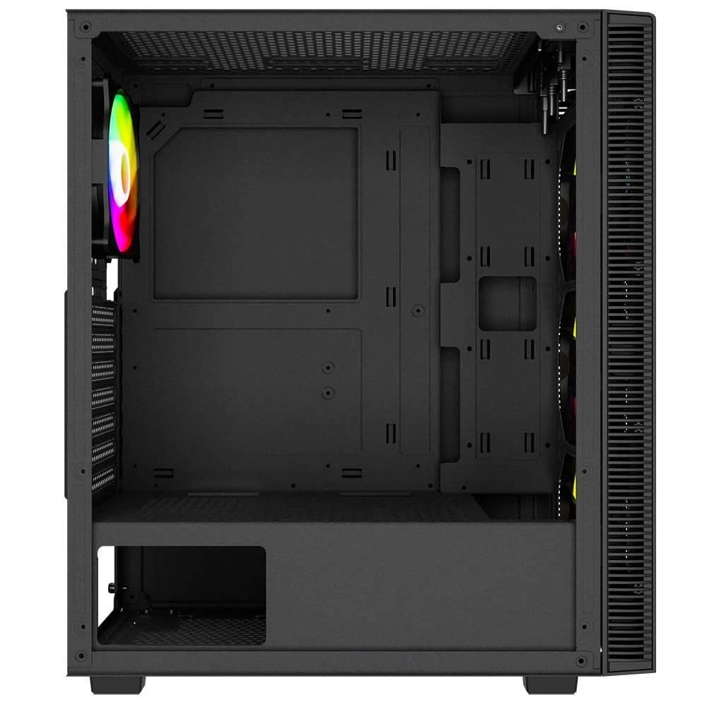 PowerBoost PB-PS1951B 500W Tempered Glass USB 3.0 Mesh Rainbow ATX Siyah Kasa