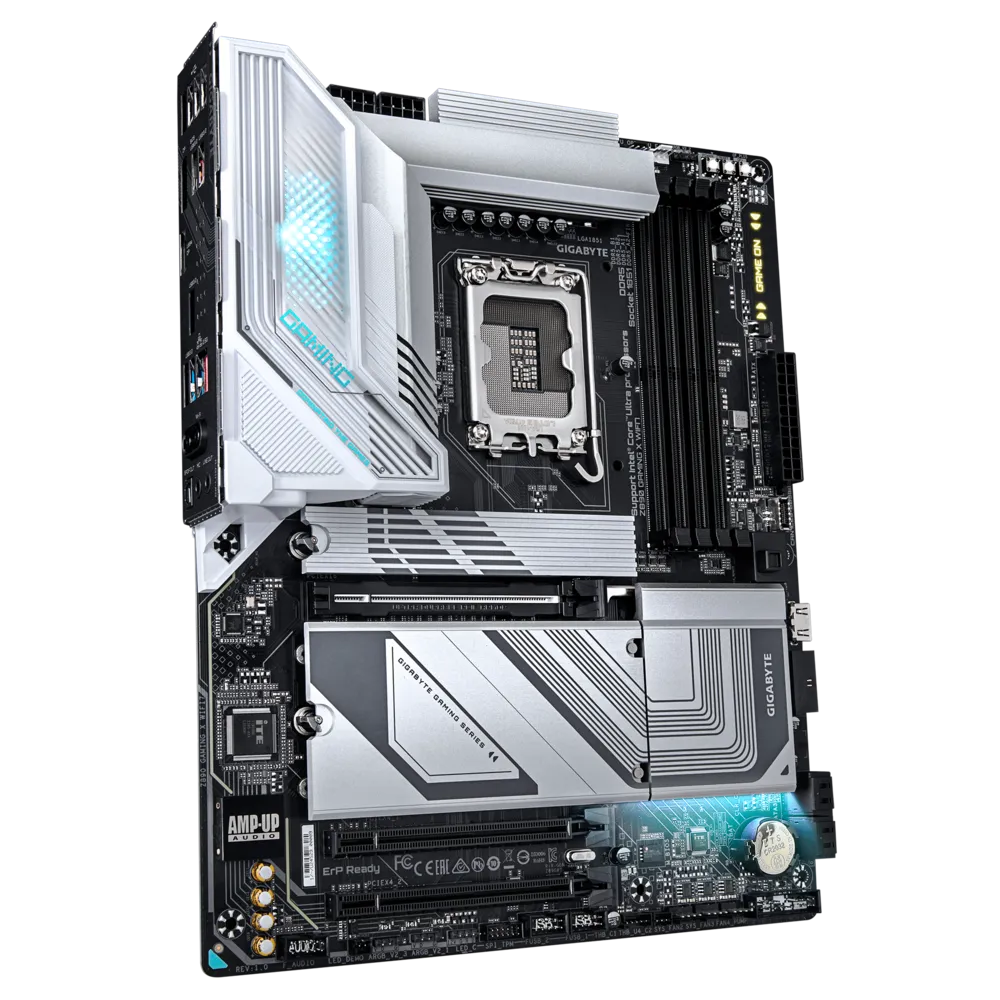 GIGABYTE Z890 GAMING X WIFI7 9200MHz OC DDR5 Soket 1851 M.2 HDMI DP Thunderbolt 4 ATX Anakart