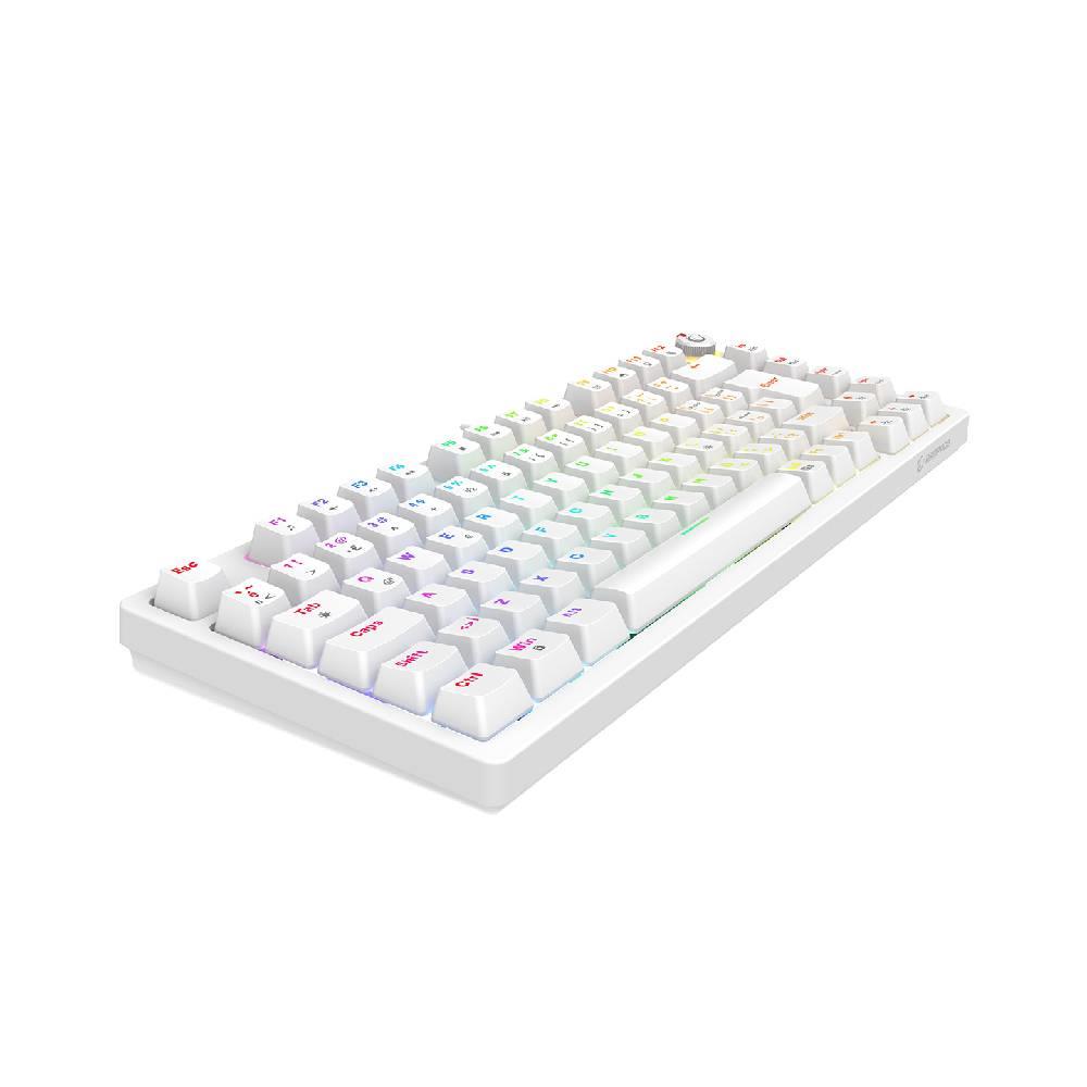 Rampage ENIGMA 75 RGB Red Switch Kablolu Beyaz Gaming Klavye | ITOPYA