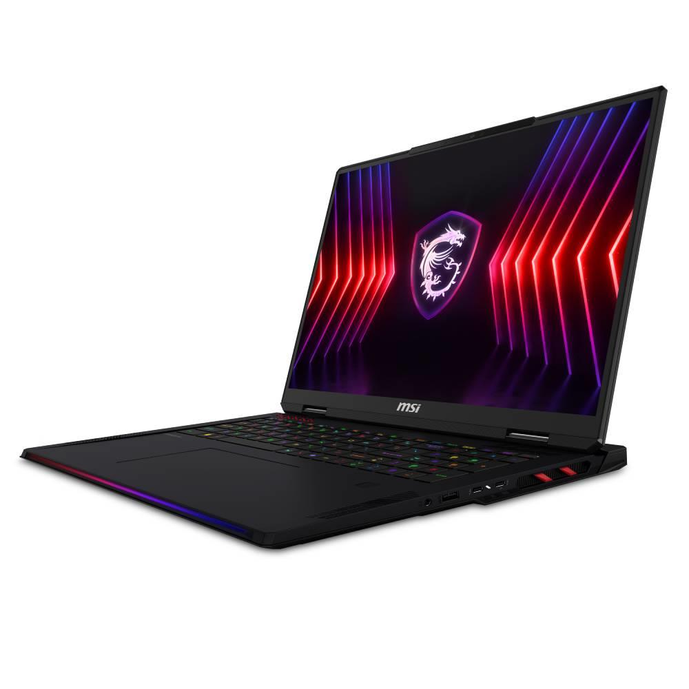 MSI RAIDER 18 HX A14VHG-465TR i9-14900HX 64GB DDR5 RTX4080 GDDR6 12GB 2TB SSD 18" UHD+ 120Hz W11 Notebook