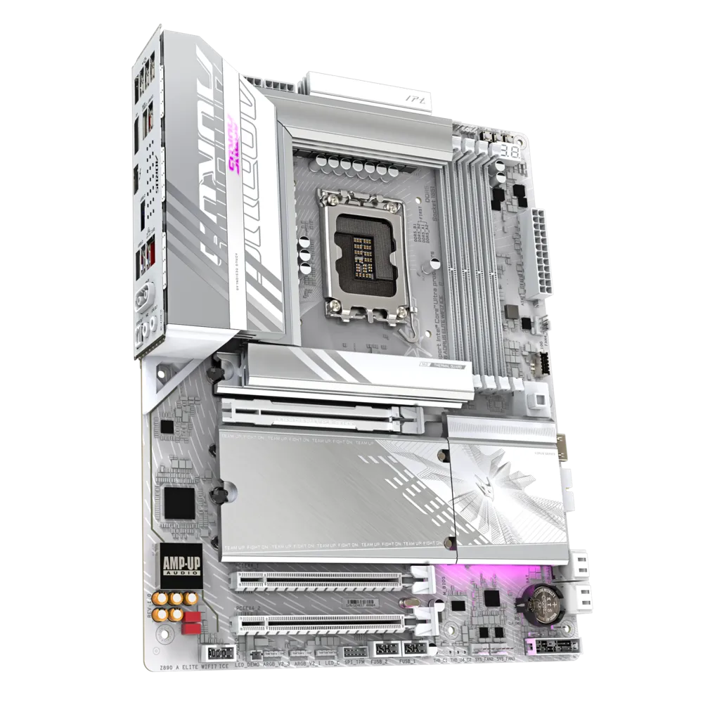 GIGABYTE Z890 AORUS ELITE WIFI7 ICE 9200MHz OC DDR5 Soket 1851 M.2 HDMI DP Thunderbolt 4 ATX Anakart