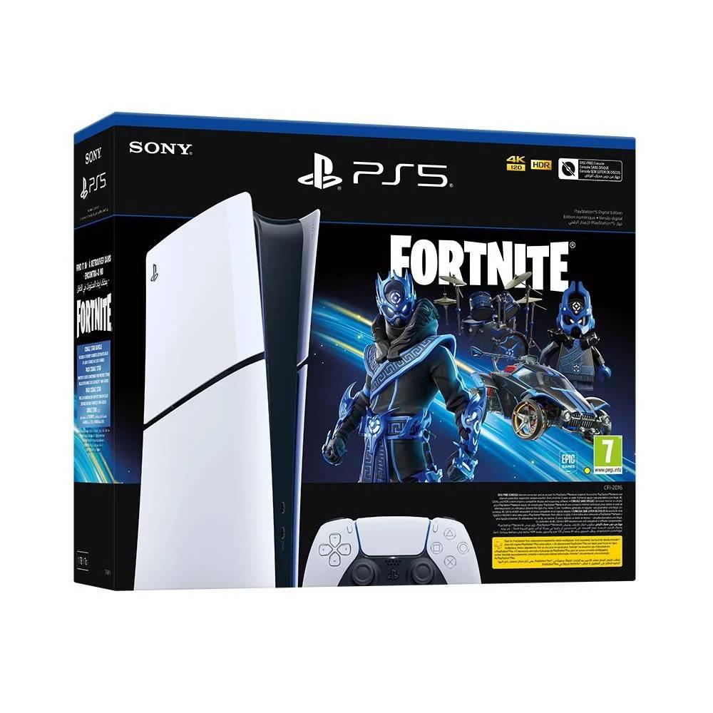Sony PlayStation 5 Slim Digital Fortnite Edition Oyun Konsolu (Resmi Distribütör Garantili)