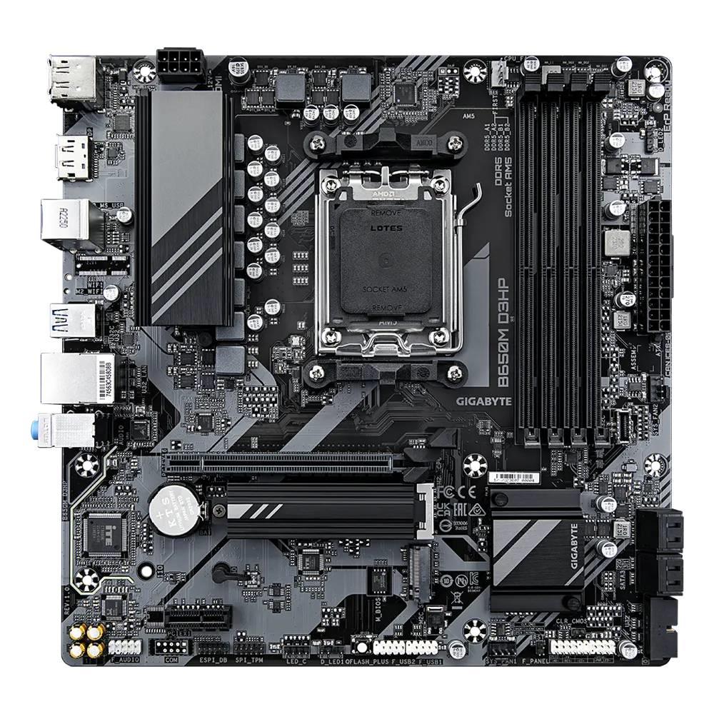 GIGABYTE B650M D3HP 8000MHz(OC) DDR5 Soket AM5 M.2 HDMI DP mATX Anakart