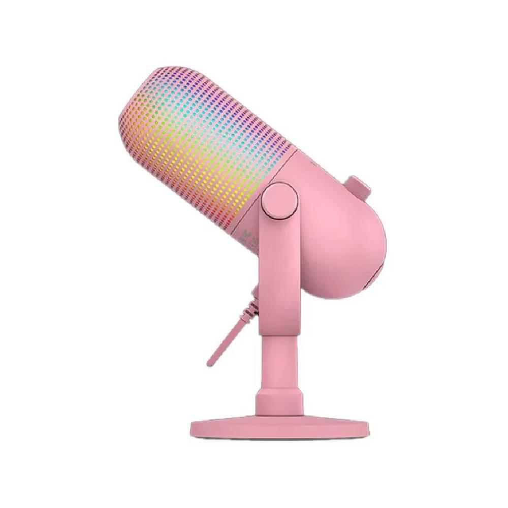 Razer Seiren V3 Chroma Quartz コンデンサーマイク Razer SEIREN V3 CHROMA RGB Quartz Gaming Mikrofon | ITOPYA