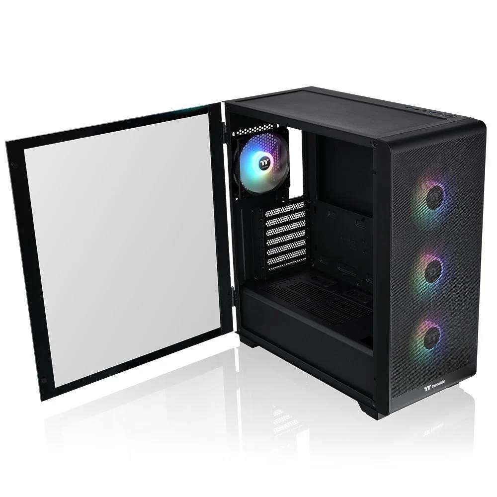 Thermaltake S250 TG 750W 80+ Bronze ARGB USB 3.0 Siyah ATX Mid Tower Kasa