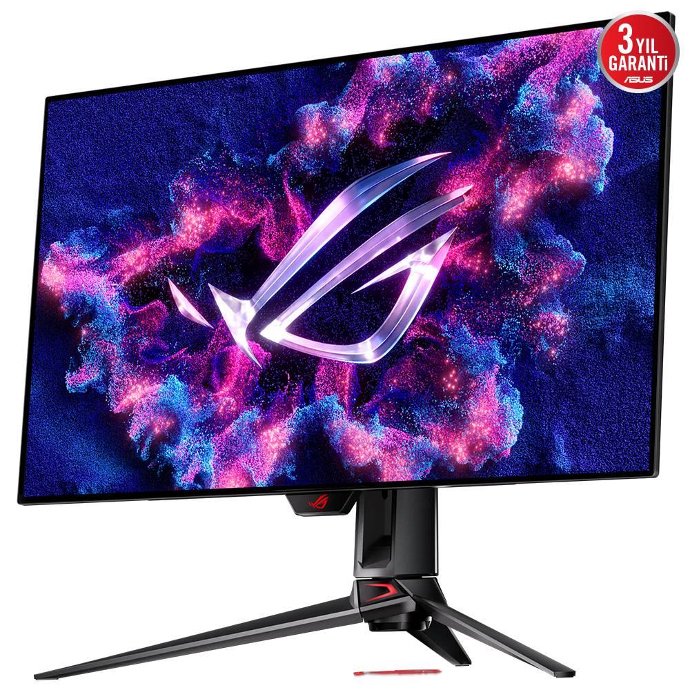 ASUS ROG Swift OLED PG32UCDP 31.5" 4K 240Hz FHD 480Hz 0.03ms HDMI DP Type-C Adaptive-Sync HDR10 Dual Mode OLED Gaming Monitör