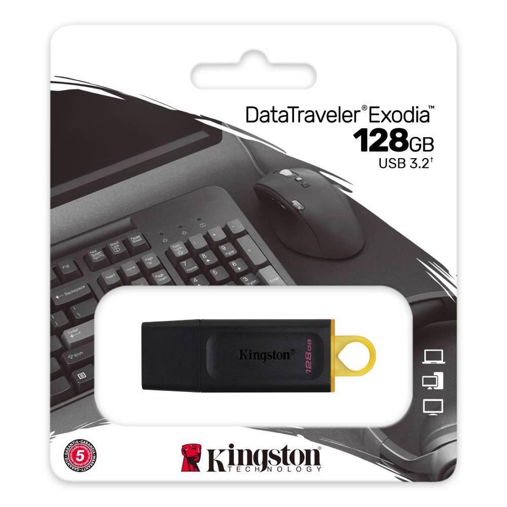 Kingston 128GB DataTraveler Exodia USB 3.2 USB Bellek