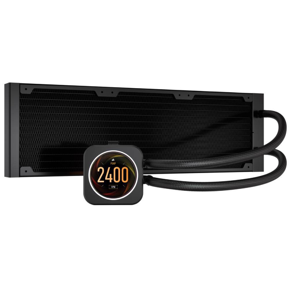 CORSAIR iCUE H150i ELITE LCD Siyah RGB 360mm İşlemci Sıvı Soğutucu