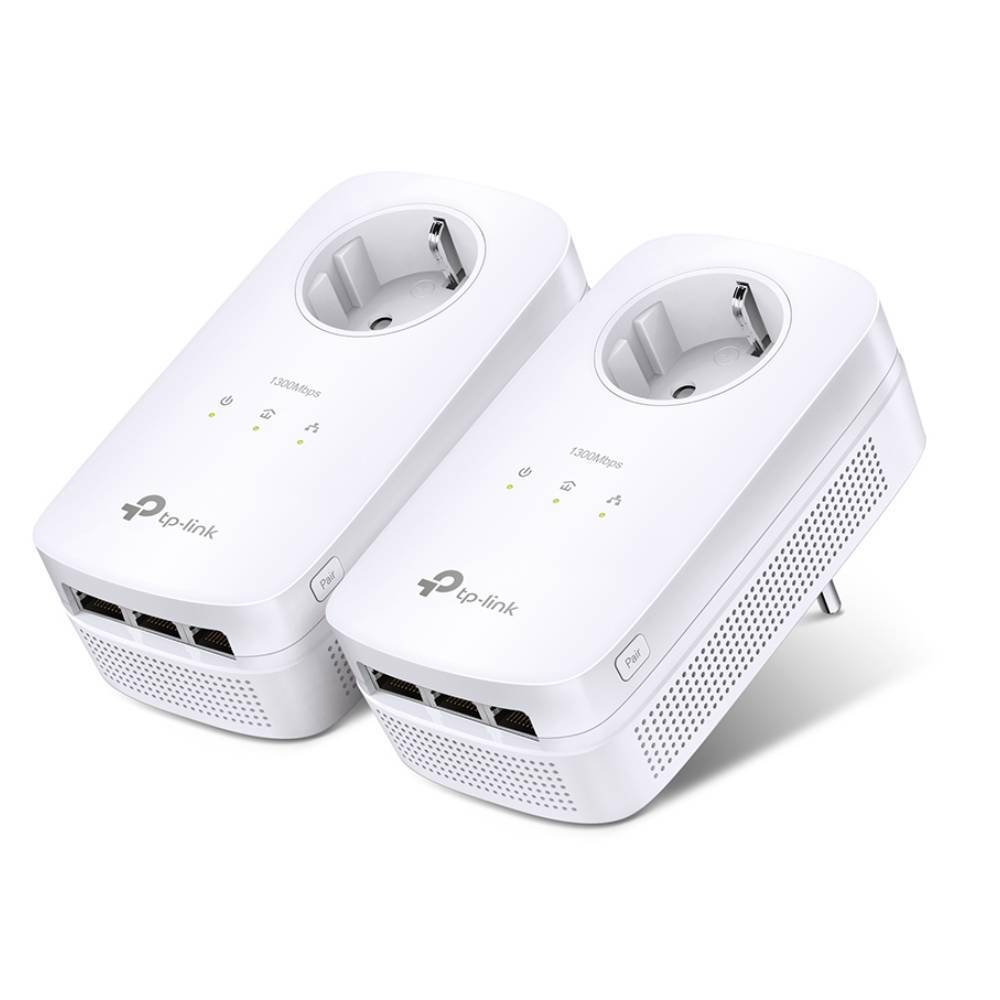TP-LINK TL-PA8030P AV1200 3-Portlu Gigabit Passthrough Powerline Başlangıç Kiti