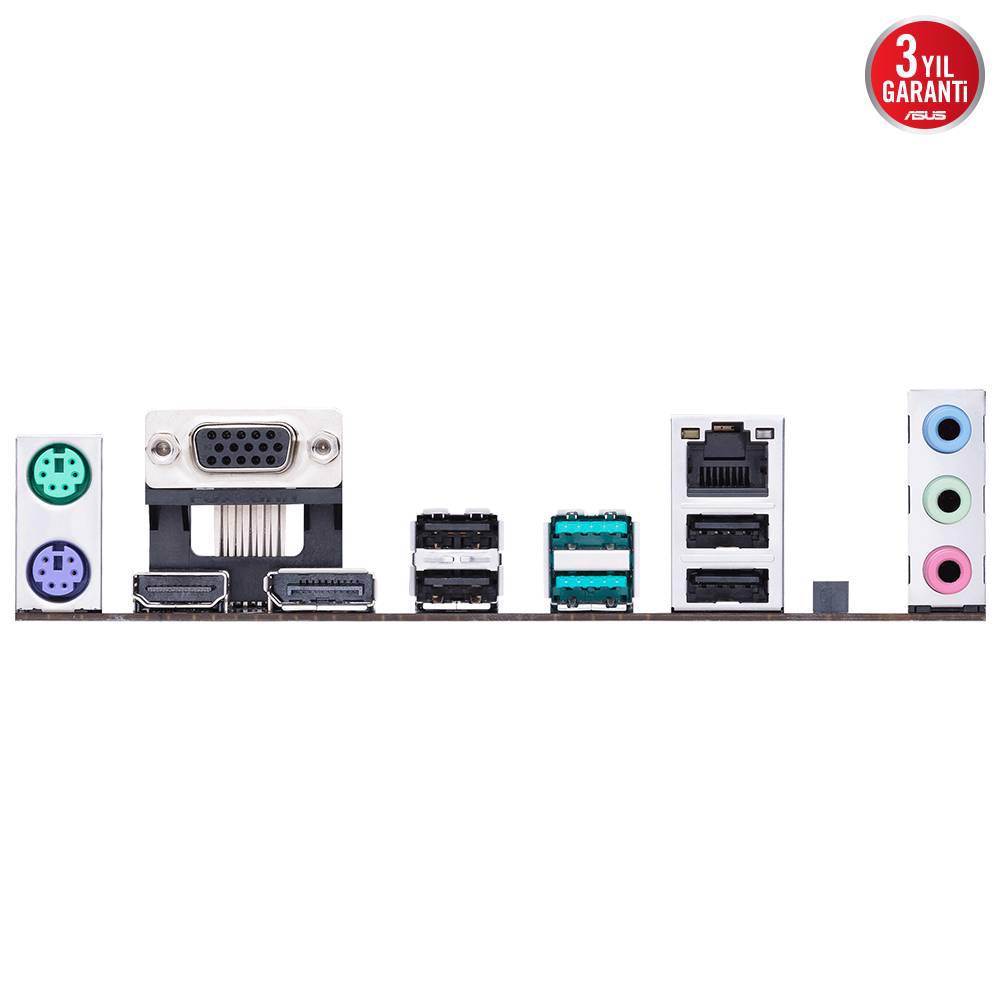 ASUS PRIME H610M-A D4 3200MHz  Soket 1700 M.2 HDMI DP D-Sub mATX Anakart