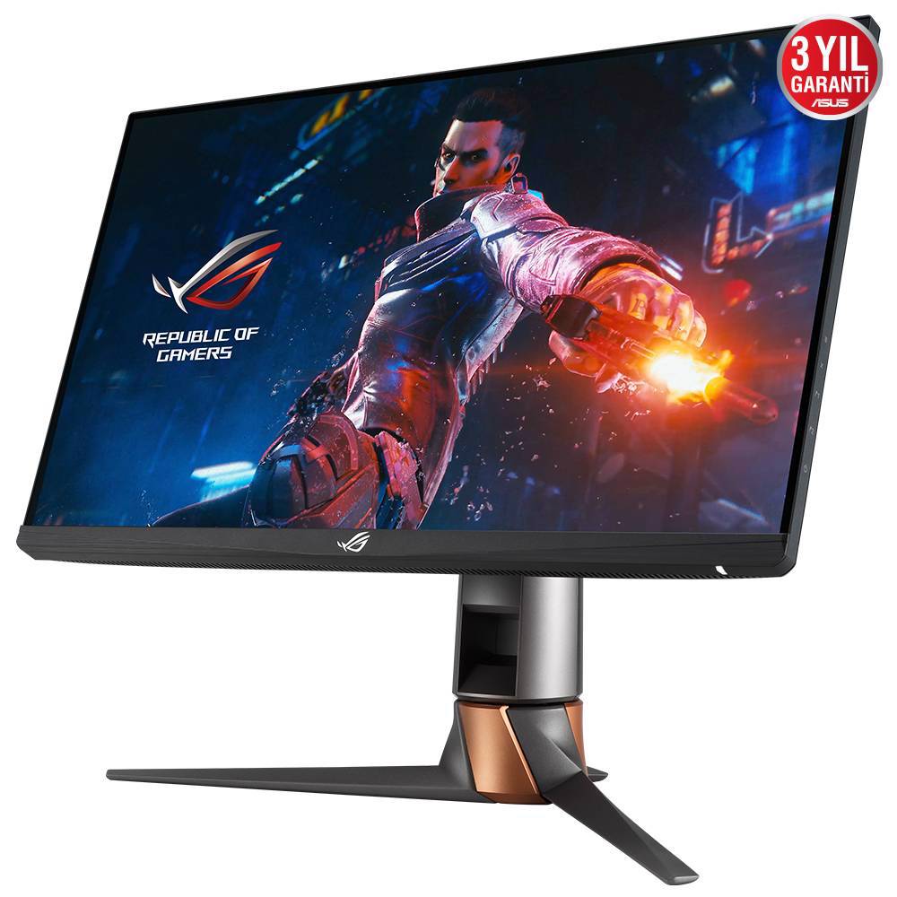 ASUS ROG SWIFT 24.5" PG259QN 360Hz 1ms 2xHDMI DP HDR10 Fast IPS FHD G-sync Gaming Monitör