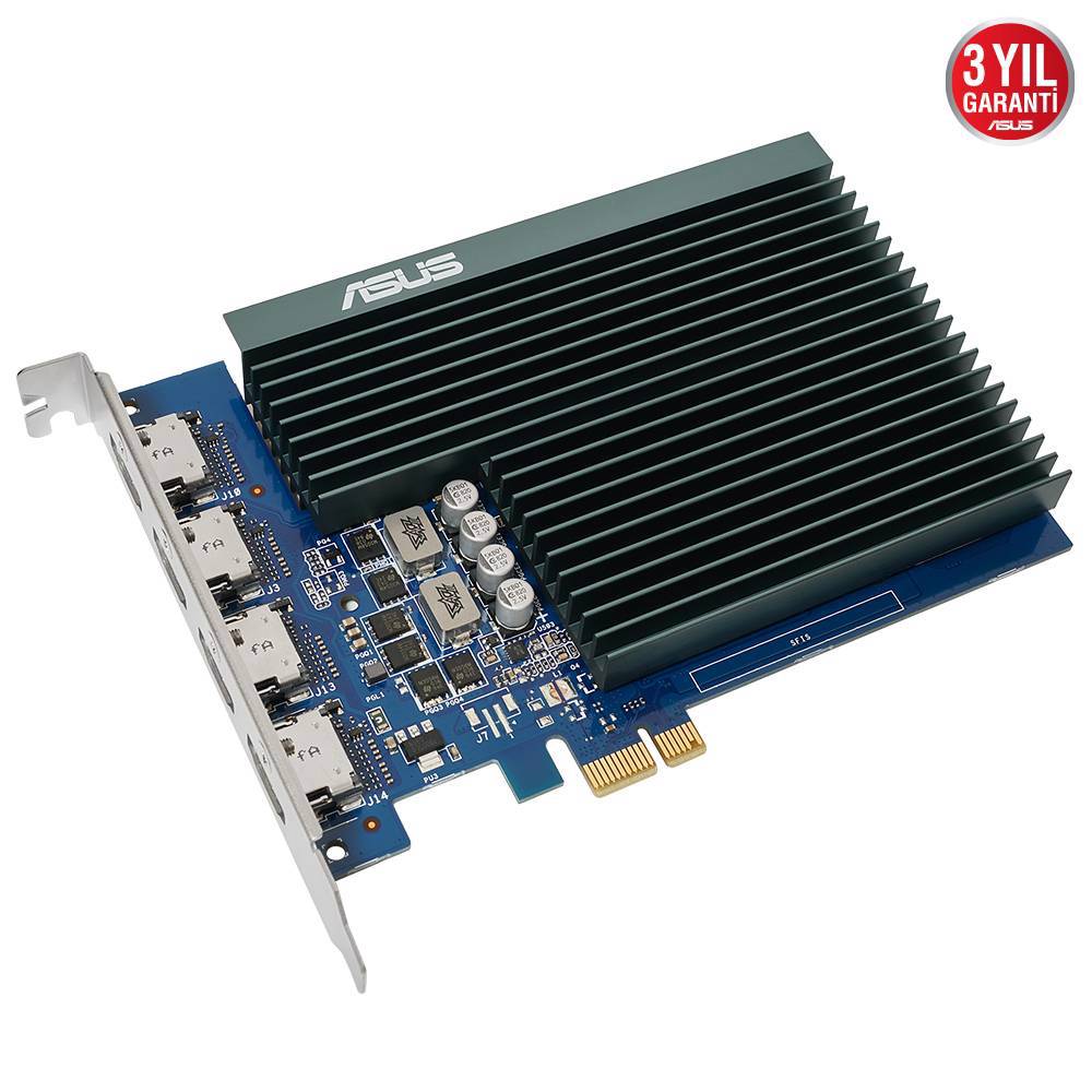 ASUS GeForce GT 730 4H SL 2GB GDDR5 64 Bit Ekran Kartı	