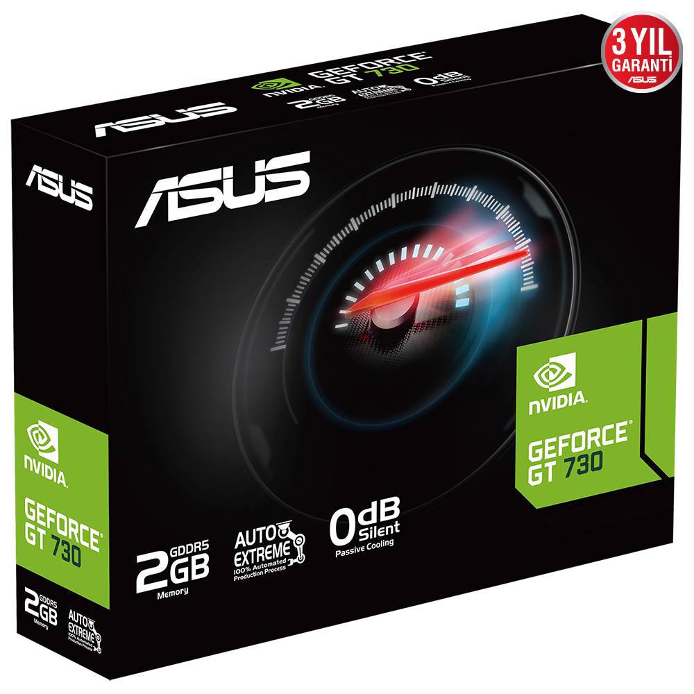 ASUS GeForce GT 730 4H SL 2GB GDDR5 64 Bit Ekran Kartı	