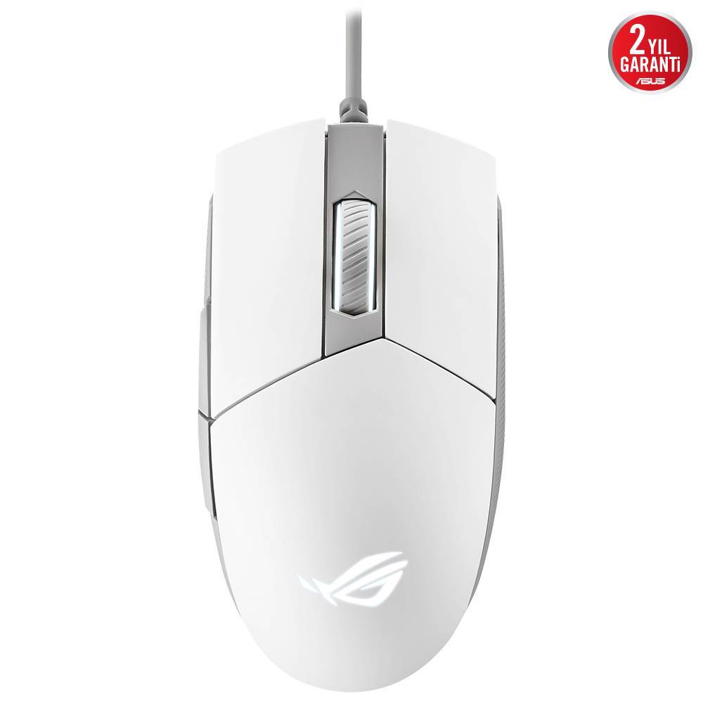 ASUS ROG STRIX IMPACT II RGB Beyaz Gaming Mouse