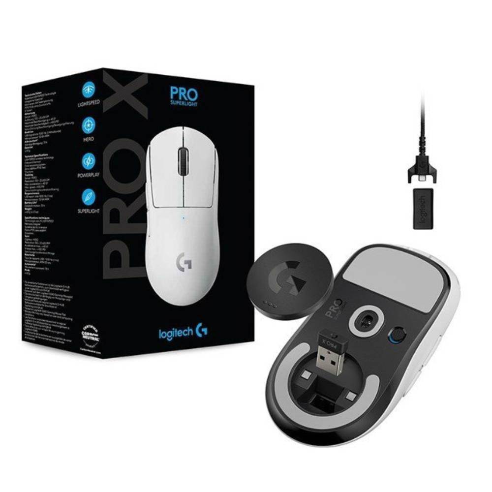 Logitech G Pro X Superlight Beyaz Kablosuz Gaming Mouse | ITOPYA