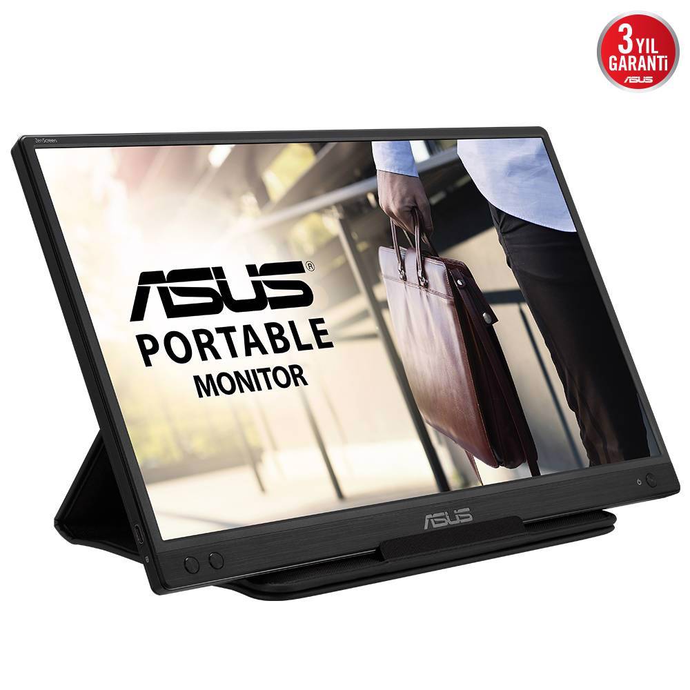 ASUS ZenScreen MB166C 15.6" 60Hz 5ms USB-C LED IPS Taşınabilir Monitör