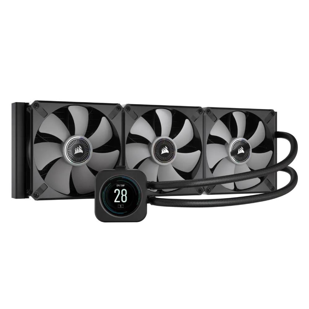 CORSAIR iCUE H170i ELITE IPS LCD RGB 420mm İşlemci Sıvı Soğutucu