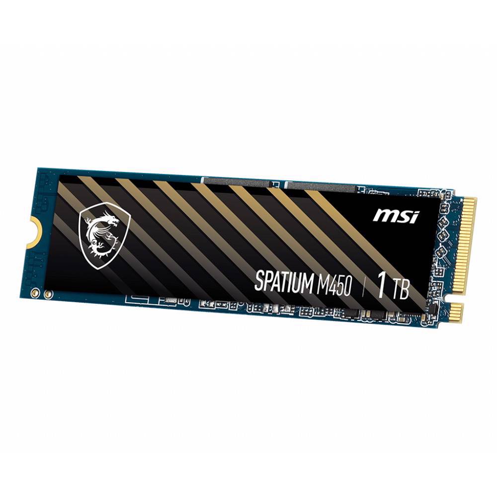 MSI 1TB SPATIUM M450 Gen4 M.2 2280 SSD (3600MB Okuma / 3000MB Yazma)