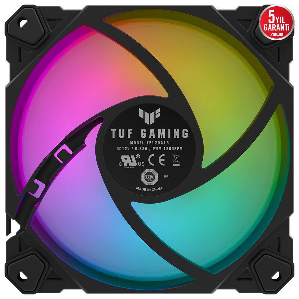 ASUS TUF GAMING TF120 ARGB 120mm Üçlü Kasa Fanı
