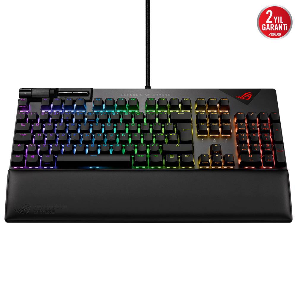 ASUS ROG STRIX FLARE II ROG NX Red Switch Mekanik Gaming Klavye