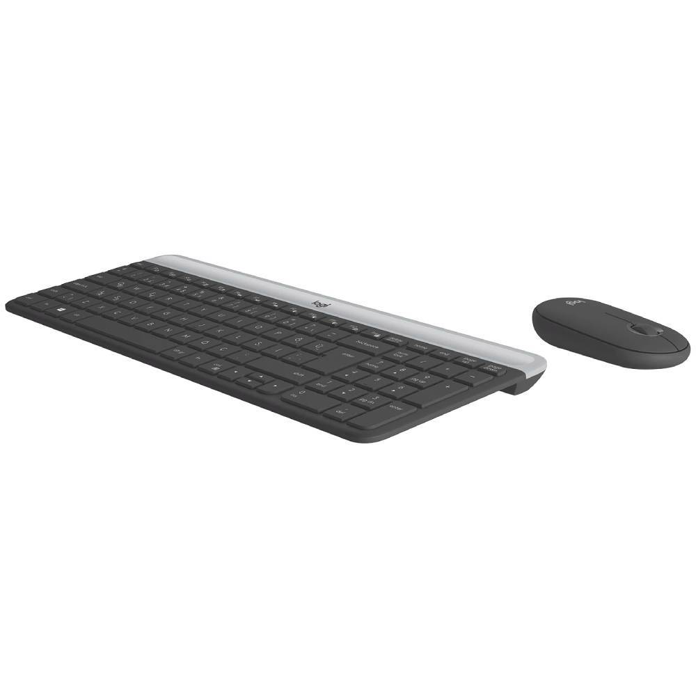 Logitech MK470 Siyah Türkçe Q Kablosuz Klavye Mouse Set
