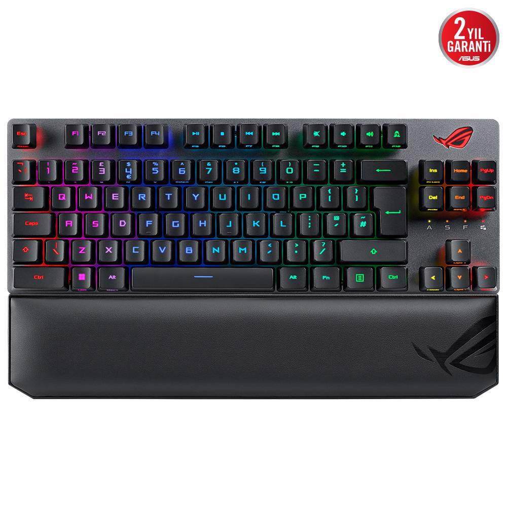 ASUS ROG STRIX Scope RX TKL Wireless Deluxe ROG RX Red Optik Mekanik Gaming Klavye