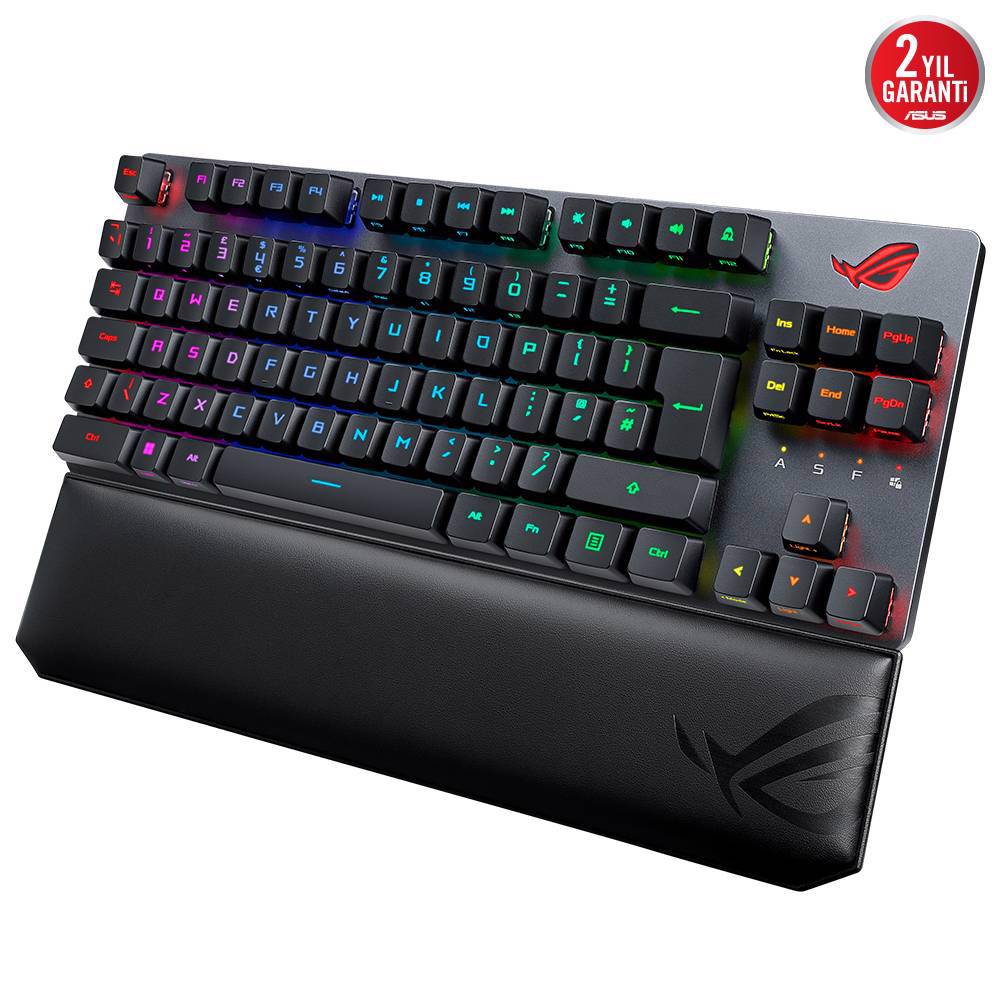 ASUS ROG STRIX Scope RX TKL Wireless Deluxe ROG RX Red Optik Mekanik Gaming Klavye