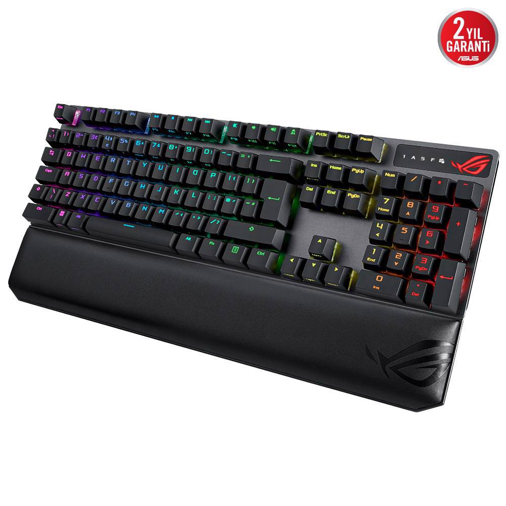 ASUS ROG Strix Scope NX Wireless Deluxe ROG NX Red Switch Kablosuz RGB Mekanik Gaming Klavye