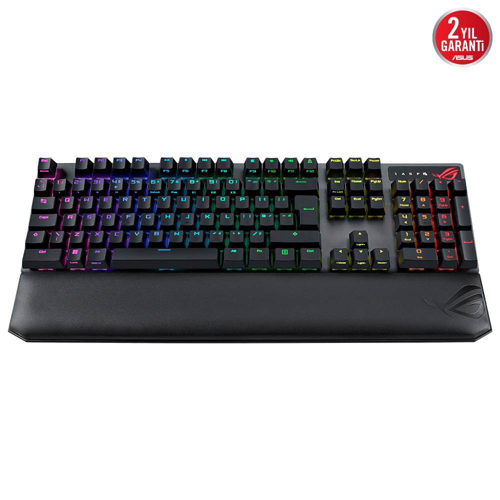 ASUS ROG Strix Scope NX Wireless Deluxe ROG NX Red Switch Kablosuz RGB Mekanik Gaming Klavye