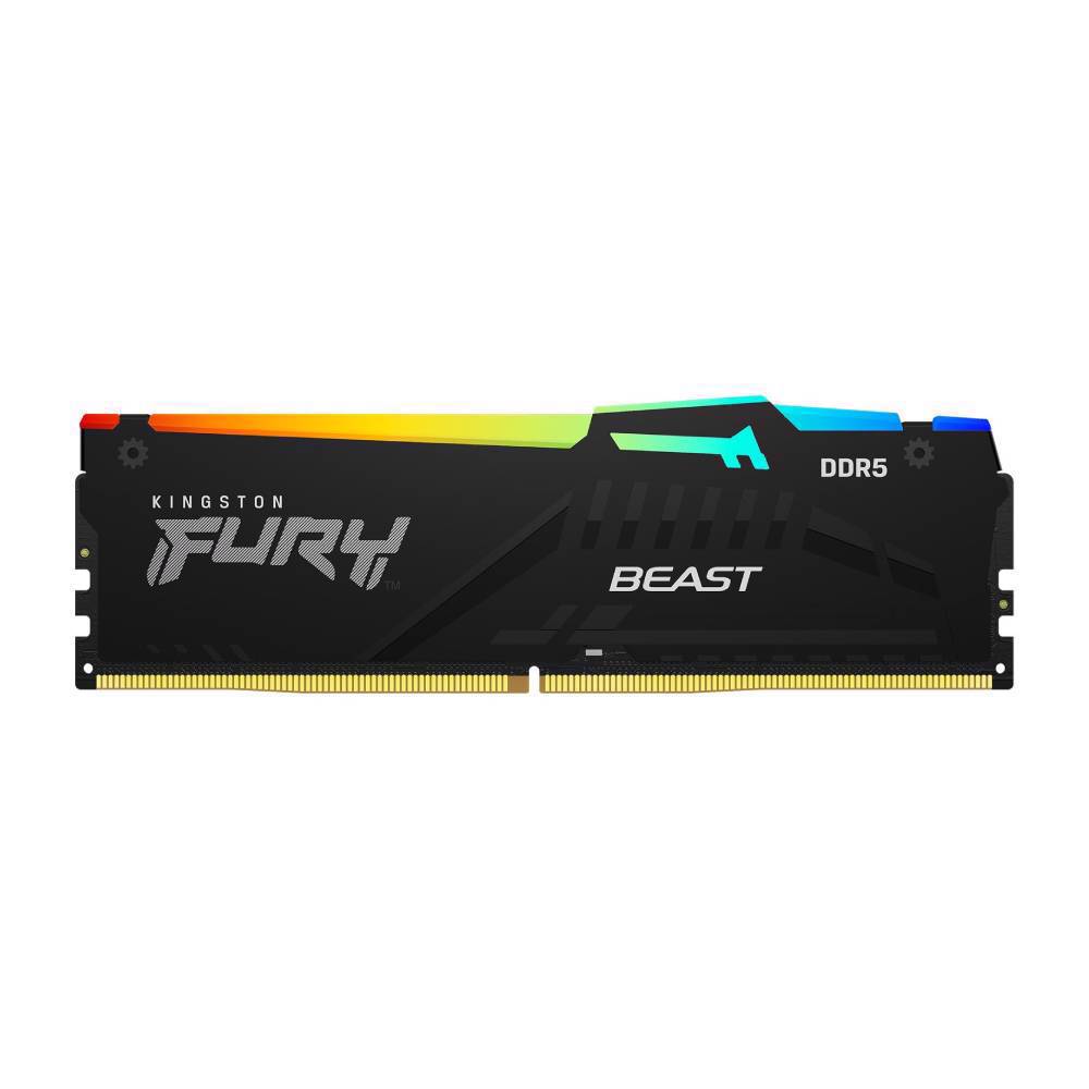 Kingston 16GB(2X8GB) Beast RGB 6000Mhz CL40 DDR5 Dual Kit Ram
